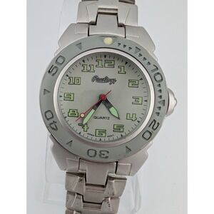 Rawlings Watch‎ Men Rotating Bezel Silver 7.75" Band- New Battery
